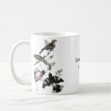 James Aubudon Rose-breasted Grosbeak Coffee Mugs