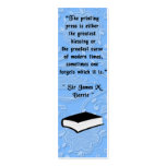 James Barrie Quote Bookmarks business cards