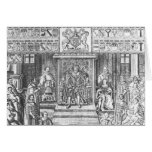 James I of England  at Court Cards