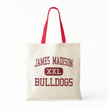 James Madison - Bulldogs - High - Norcross Georgia Tote Bags