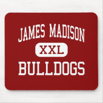 James Madison - Bulldogs - High - Norcross Georgia Mousepad