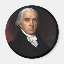 James Madison Fridge Magnets