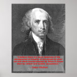 James Madison Poster