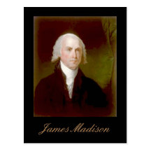 James Madison quote Postcard