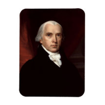 James Madison Rectangular Magnets