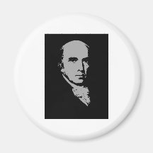 james madison silhouette magnet
