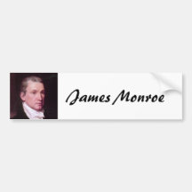 James Monroe Bumper Stickers