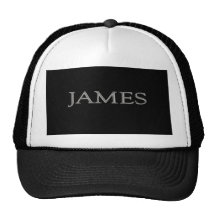 James Personalized Name Hat