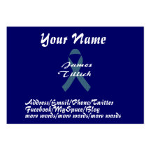 James Tillich Ribbon Business Card Template