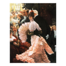 James Tissot The Political Lady Invitations