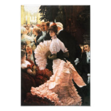 James Tissot The Political Lady Print Photograph