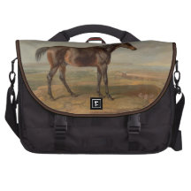 James Ward - Dr. Syntax, a Bay Racehorse Bag For Laptop
