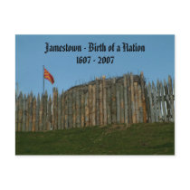 Jamestown - Birth of a Nation, 1607 - 2007 Post Card