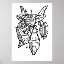 Jamezon mech posters