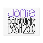 Jamie Bachelorette Bash 2010 Postcard