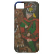 Jamie Zon Mandune riding his slagmare.jpg iPhone 5 Cover