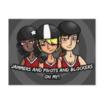 Jammers pivots blockers oh my post card