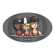 Jammers pivots blockers oh my oval stickers