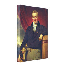 Jan Adam Kruseman - Adriaan van der Hoop Canvas Prints