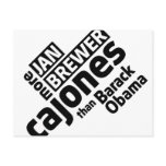 Jan Brewer More Cajones Than Barack Obama Post Cards