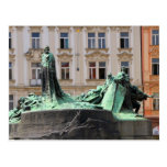 Jan Hus Memorial Postcard