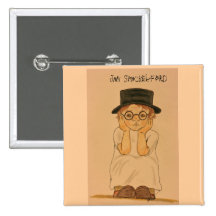 Jan Shackelford Button Pin  John from PETER PAN