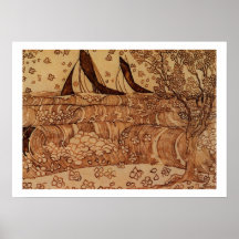 Jan Theodoor Toorop - Waves Poster