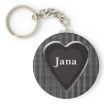 Jana Stole My Heart Keychain