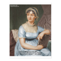 Jane Austen Friendship/Love/Balm Love Quote Gifts postcards