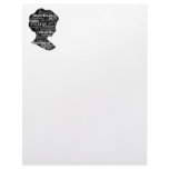 Jane Austen Girl Letterhead