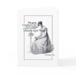 Jane Austen Intolerably Stupid Greeting Cards