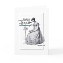 Jane Austen Intolerably Stupid Greeting Cards