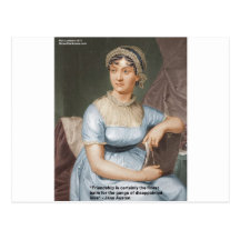 Jane Austen Love Finest Balm Quote Cards & Gifts Post Cards