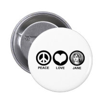 Jane Austen Pinback Button