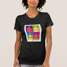 Jane Austen Pop Art Tshirt