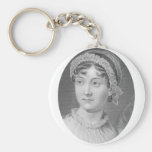 Jane Austen Simply Jane Portrait Keychain
