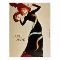 Jane Avril  1899 postcards