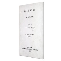 Jane Eyre' Gallery Wrapped Canvas
