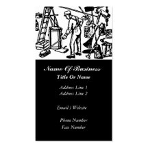 Janitorial Services Business Card