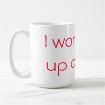 Janoskians "I won't give up on milk' cup Mug