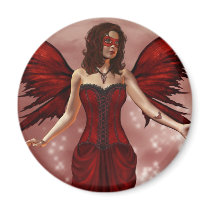 January Birthstone Fairy Magnet