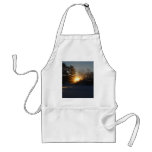 January Sunrise Light Rays aprons
