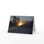 January Sunrise Light Rays Card