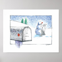 January - The Mailbox Poster