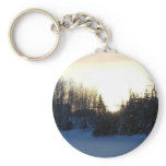 January Winter Morning Key Chain