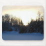 January Winter Morning Mouse Pad