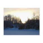 January Winter Morning Post Cards