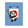 Japan Baseball Panda Post Cards