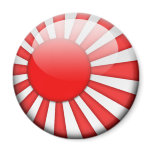 Japan Flag 2.0 Fridge Magnets