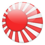 Japan Flag 2.0 Round Stickers